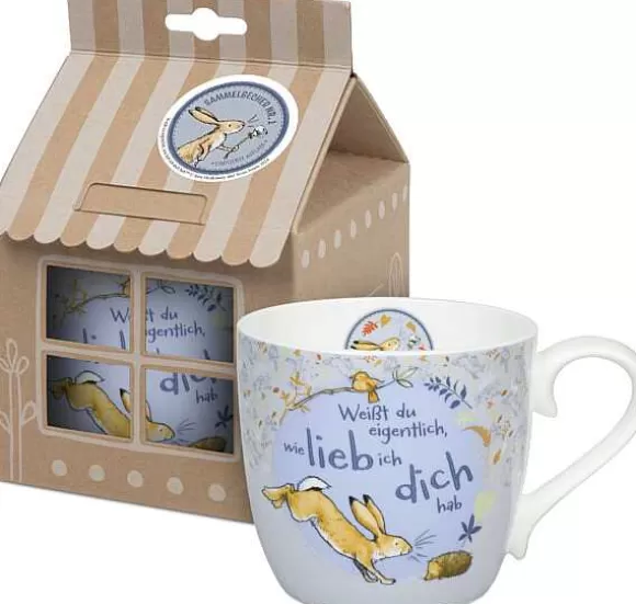 Konitz Porcelain Collector`S Mug No. 1 "Rate Mal Wie Lieb Ich Dich Hab"^ Guess How Much I Love You